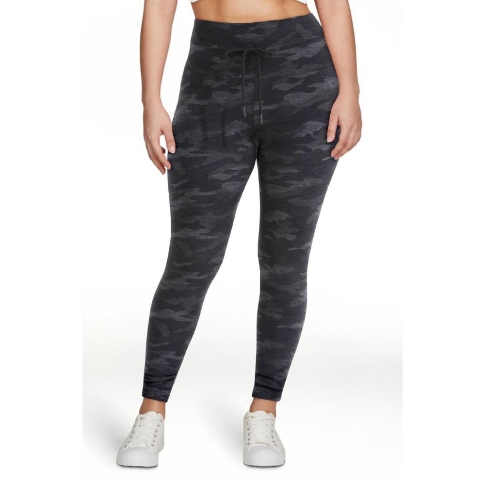 No Boundaries Black Camouflage Leggings